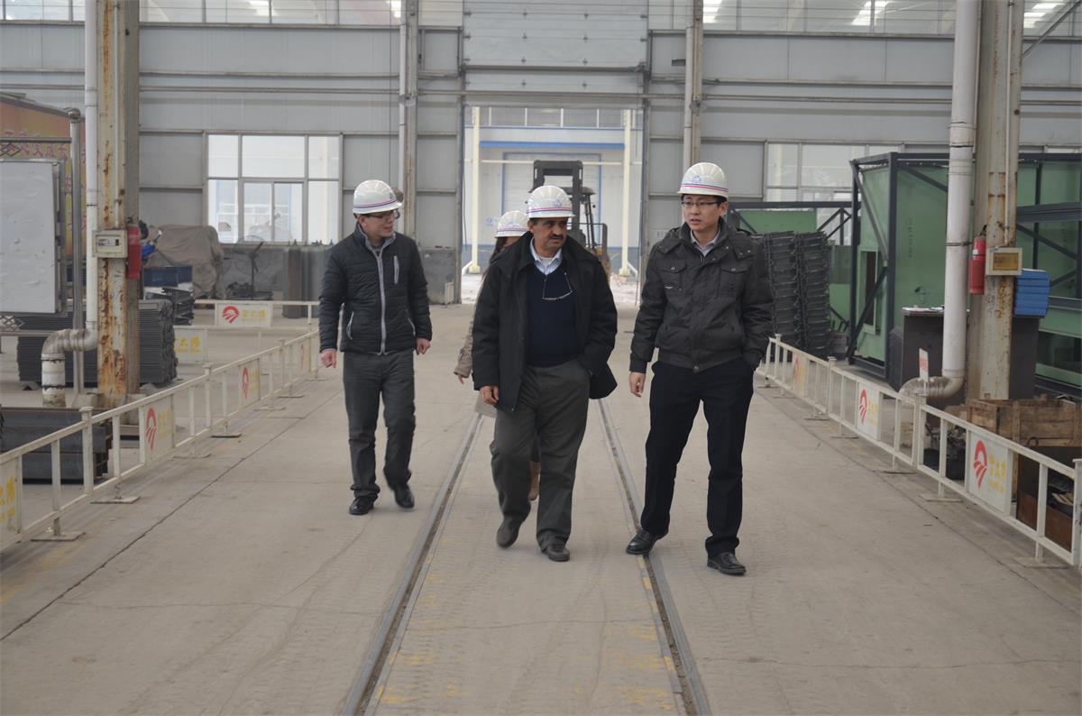 Turkish Customer came to Discuss the Conveyor Project