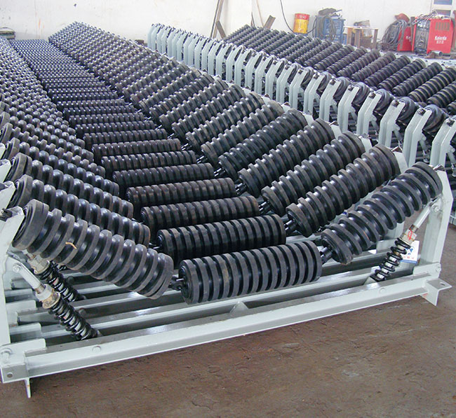 Impact Rubber Conveyor Roller