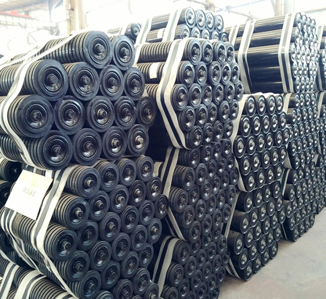 Impact Rubber Conveyor Roller